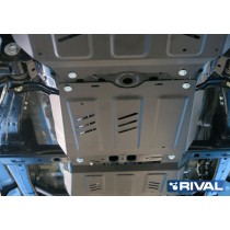 Plaque de Protection Acier Rival pour Boîte Toyota Hilux Revo