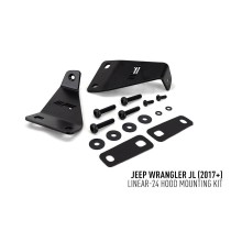 Kit Montage Linear 24 LAZER pour Capot Jeep Wrangler JL Offroad