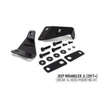 Kit Montage Linear 24 LAZER pour Capot Jeep Wrangler JL Offroad