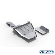 Plaque Protection RIVAL 4mm Toyota Hilux Revo – Blindage Aluminium