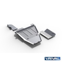 Plaque Protection RIVAL 4mm Toyota Hilux Revo – Blindage Aluminium