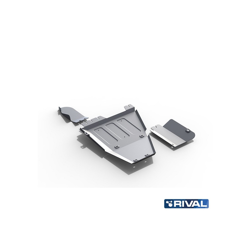 Plaque Protection RIVAL 4mm Toyota Hilux Revo – Blindage Aluminium