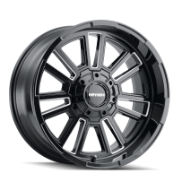 Jante MAYHEM 8115 Apollo Black 20" alu 6x139.7, style et robustesse