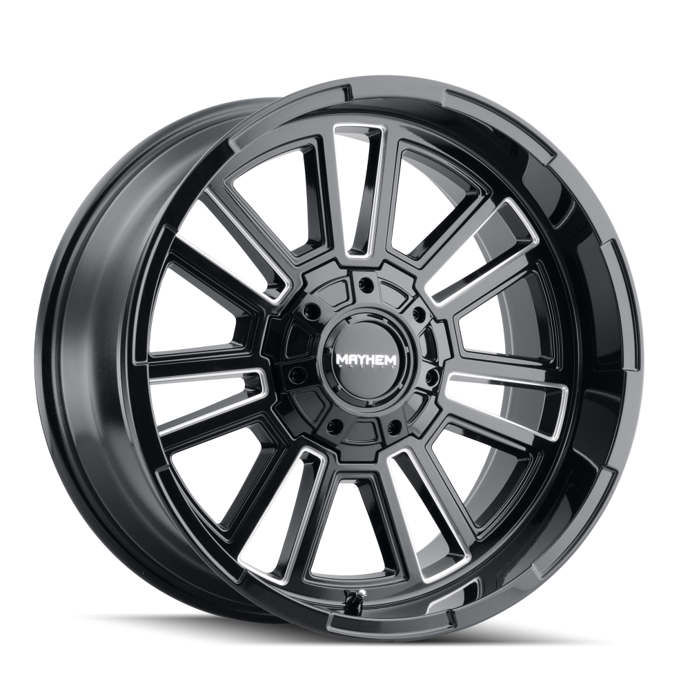Jante MAYHEM 8115 Apollo Black 20" alu 6x139.7, style et robustesse