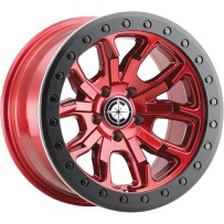 JANTE OC WHEELS 9303 DUAL TEK 17" CANDY RED - Style & Performance