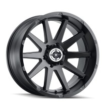 Jante alu OC WHEELS 143 9x17 matte black 5x127 ET-12, design sport