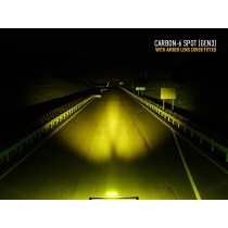 Lentille jaune LAZER Carbon 6 Gen 3 : Boostez vos feux LED 4x4