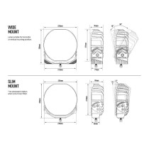 Phare LED LAZER Sentinel 9" Elite : Éclairage 4x4 ultra puissant