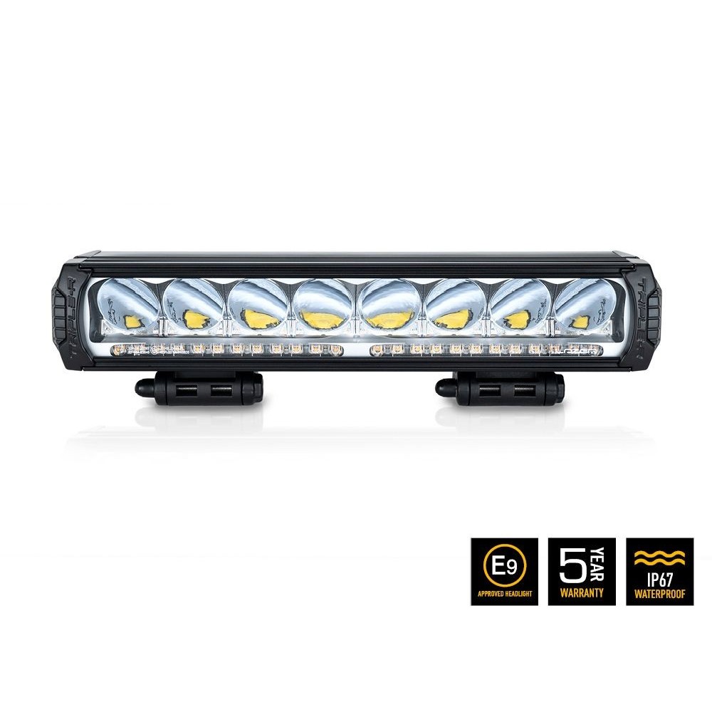 Phare LED LAZER Triple-R 8 Beacon : Éclairage 4x4 Puissant