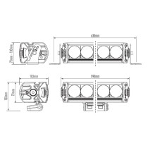 Phare LED LAZER Triple-R 12 Gen2 : Puissance et visibilité 4x4