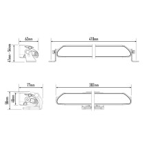 Phare LED LAZER LINEAR 12 ELITE : Éclairage 4x4 ultra puissant
