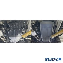 Plaque de protection 4mm RIVAL pour Ford Ranger Raptor 2022+ robuste