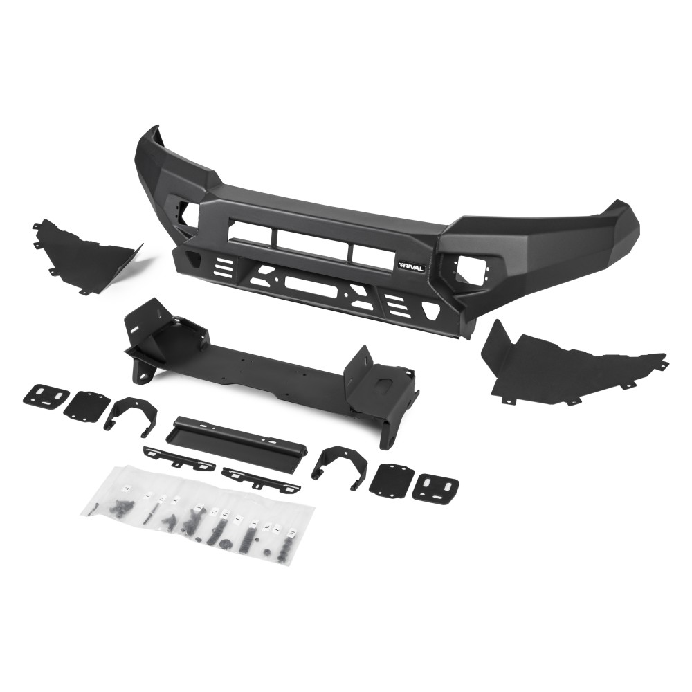 Pare-chocs avant Rival Toyota LC200 2006-2015 alu, usage compétition