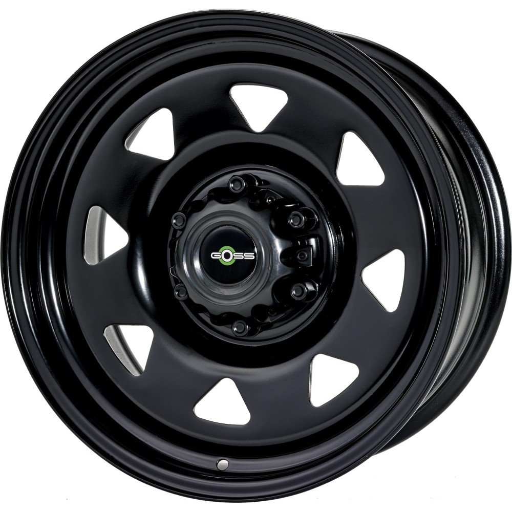 Jante GOSS Triangular II Black 18" 5x120 – Robuste et élégante