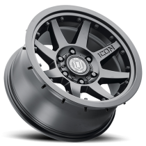 Jante ICON ALLOYS Rebound Pro 17" Satin Black Offroad robuste