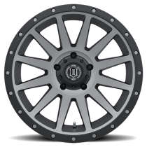 Jante ICON ALLOYS Compression 18" Titanium - Style & performance 4x4