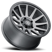 JANTE ICON ALLOYS COMPRESSION 18" Titanium : Style et Robustesse 4x4