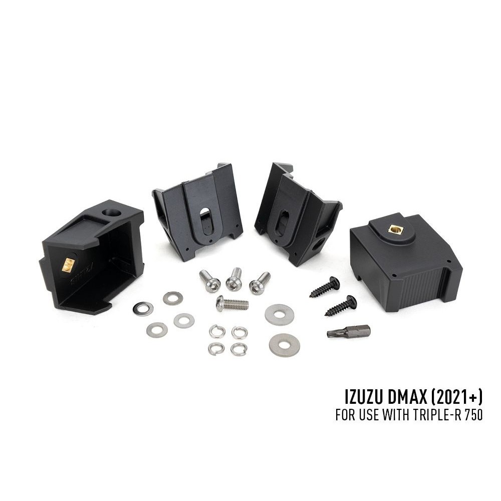 Kit Montage Calandre LAZER RRR4 Isuzu D-Max 2021-2022 - Accessoire 4x4