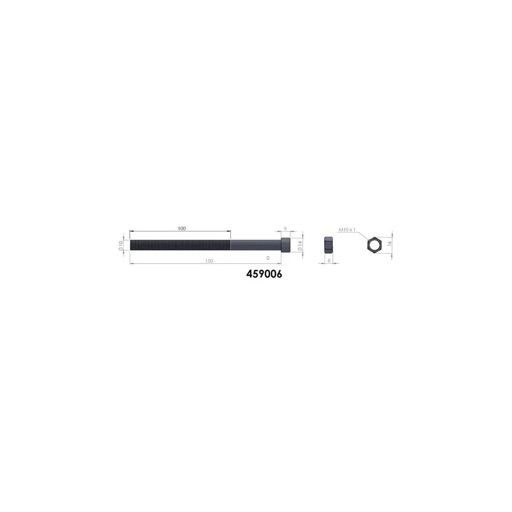Lames Pedders M10x150 : Suspension 4x4 robuste et fiable