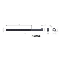 Lames PEDDERS M8x150 : Suspension 4x4 robuste et fiable