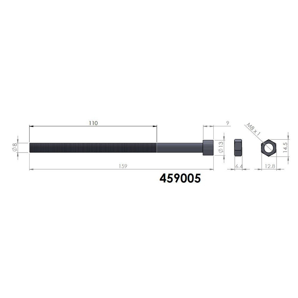 Lames PEDDERS M8x150 : Suspension 4x4 robuste et fiable