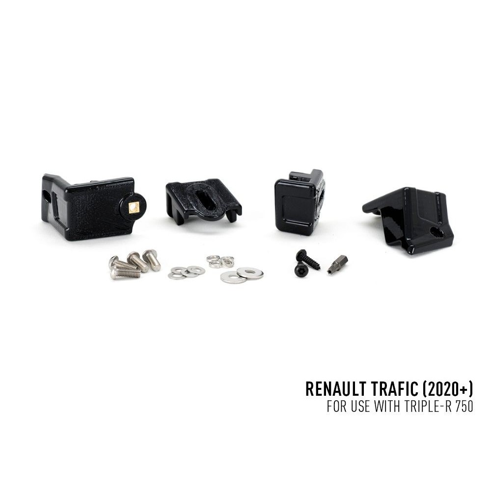 KIT Montage RRR4 Lazer Calandre Renault Master 2019+ - Eclairage 4x4