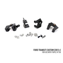 Kit montage RRR4 Lazer Calandre Ford Transit Custom 2012+ robuste