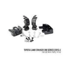 Kit montage calandre RRR4 Toyota LC200 2019+ LAZER, éclairage 4x4