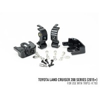 Kit montage calandre RRR4 Toyota LC200 2019+ LAZER, éclairage 4x4