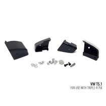 Kit Montage RRR4 LAZER Calandre VW T5 2010+ - Eclairage 4x4