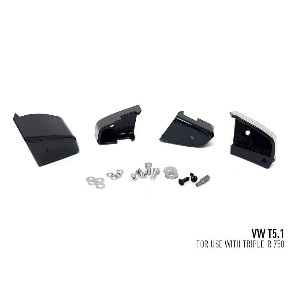 Kit Montage RRR4 LAZER Calandre VW T5 2010+ - Eclairage 4x4