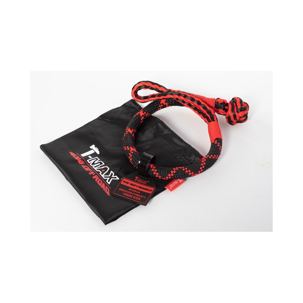 Manille souple T-MAX Extrême 9.5mm 13.6T – Accessoire treuil 4x4