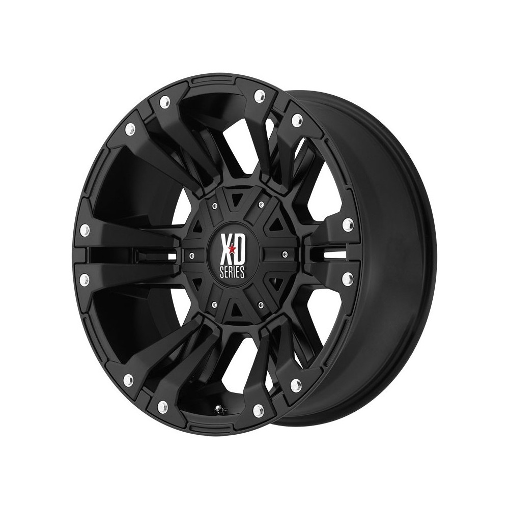 Jante alu KMC XD822-M II 18" noire – Style & robustesse 4x4