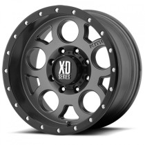 Jante KMC XD126 9x17 Matte Gray - Style et robustesse 4x4