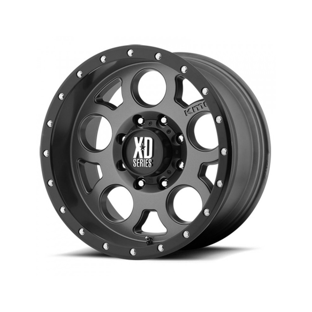 Jante KMC XD126 9x17 Matte Gray - Style et robustesse 4x4