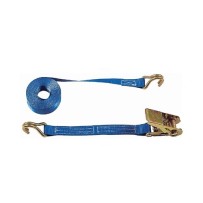 Sangle arrimage à cliquet 25mm x 5m bleue - Sécurité 4x4