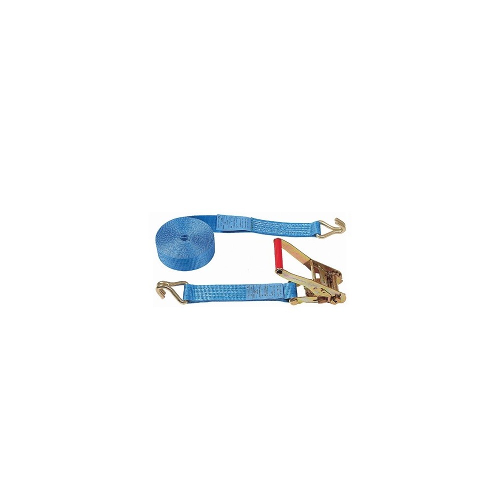 Sangle arrimage 4x4 à cliquet 50mmx9m, robuste & fiable - Achat