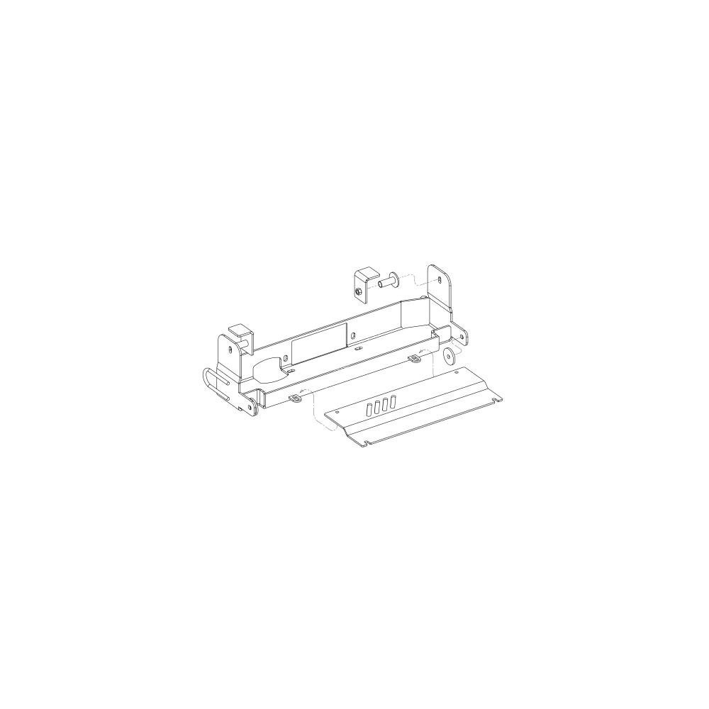 Platine treuil PC origine Mitsubishi L200 2015-2018 robuste