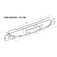 Platine treuil PC origine Ford Ranger 2011+ robuste et fiable