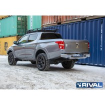 Bumper arrière Rival Mitsubishi L200 2015-2019 : robuste, léger e