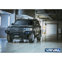 Pare-chocs avant Rival pour Toyota LC200 2015+ ultra résistant