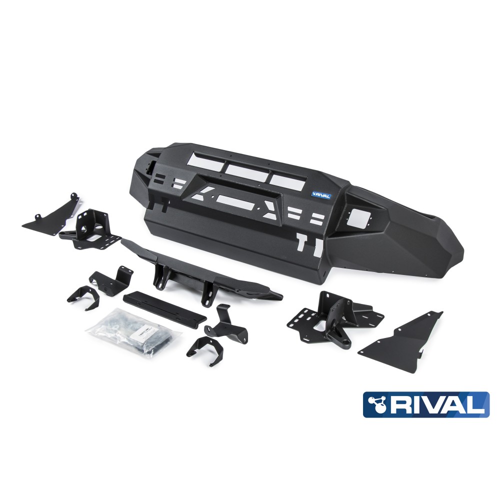 Pare-chocs avant RIVAL VW Amarok alu - Compétition, léger et robuste