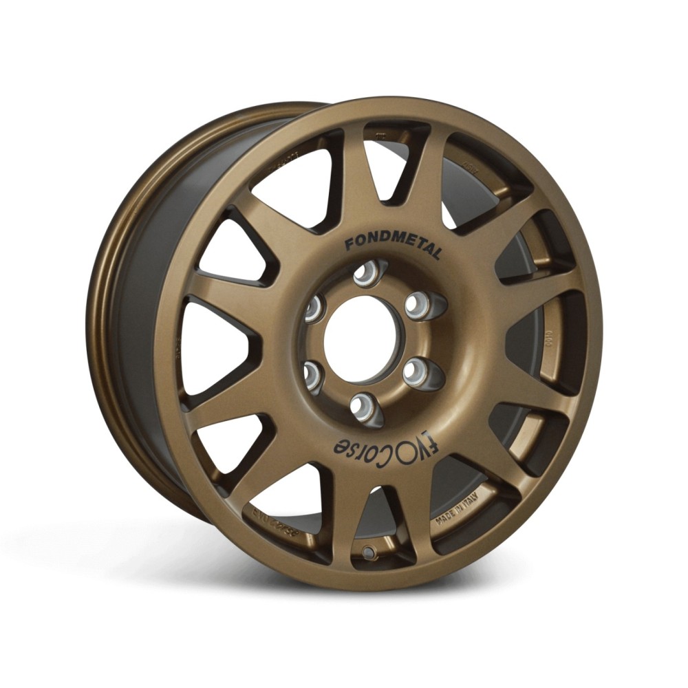 JANTE ALUMINIUM RENFORCÉE RAID EVO CORSE DAKAR ZÉRO 7x15" ET -14 BRONZE MAT– SUZUKI