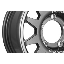 JANTE ALUMINIUM RENFORCÉE RAID EVO CORSE DAKAR ZÉRO 7x15" ET 0 GRIS ANTHRACITE POUR SUZUKI