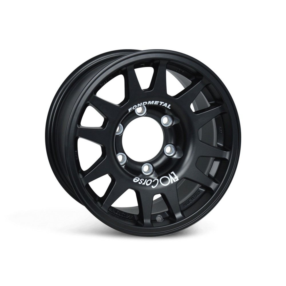 JANTE ALUMINIUM RENFORCÉE RAID EVO CORSE DAKAR ZÉRO 7x15" ET 0 NOIR MAT POUR SUZUKI
