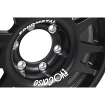 JANTE ALUMINIUM RENFORCÉE RAID EVO CORSE DAKAR ZÉRO 7x15" ET 0 NOIR MAT POUR SUZUKI