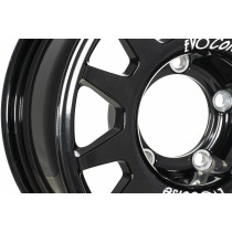 JANTE ALUMINIUM RENFORCÉE RAID EVO CORSE DAKAR ZÉRO 7x15" ET 0 NOIR BRILLANT POUR SUZUKI
