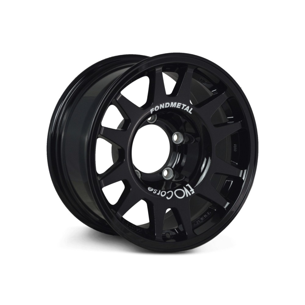 JANTE ALUMINIUM RENFORCÉE RAID EVO CORSE DAKAR ZÉRO 7x16" ET 0 NOIR BRILLANT POUR SUZUKI