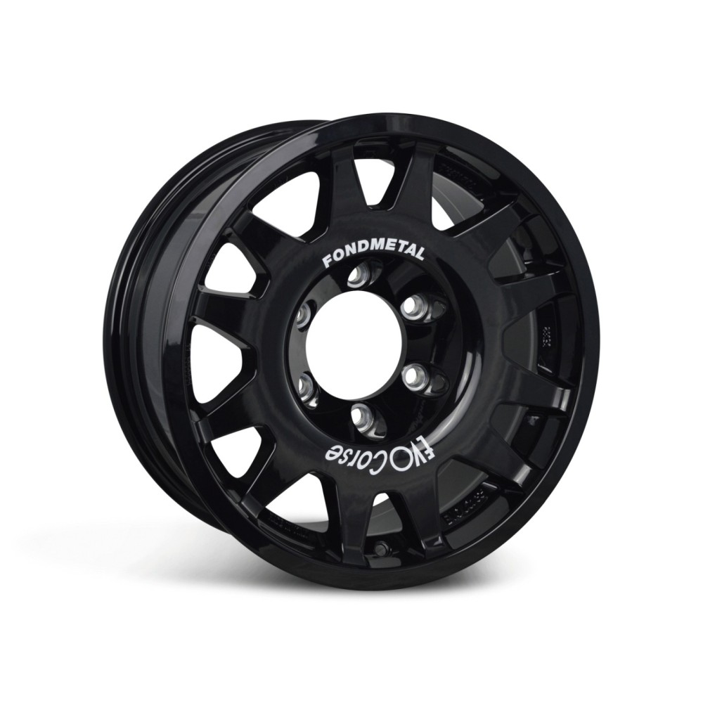 JANTE ALUMINIUM RENFORCÉE RAID EVO CORSE DAKAR ZERO 7x16" ET 20 –NOIR BRILLANT – POUR MERCEDES SPRINTER 4x4