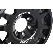 JANTE ALUMINIUM RENFORCÉE RAID EVO CORSE DAKAR ZERO 7x16" ET 20 –NOIR BRILLANT – POUR MERCEDES SPRINTER 4x4